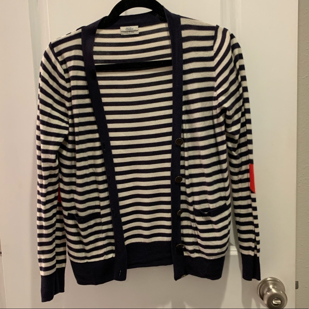 Madewell Wallace striped cardigan